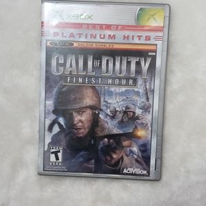 Best of Platinum Hits Call of Duty Finest Hour